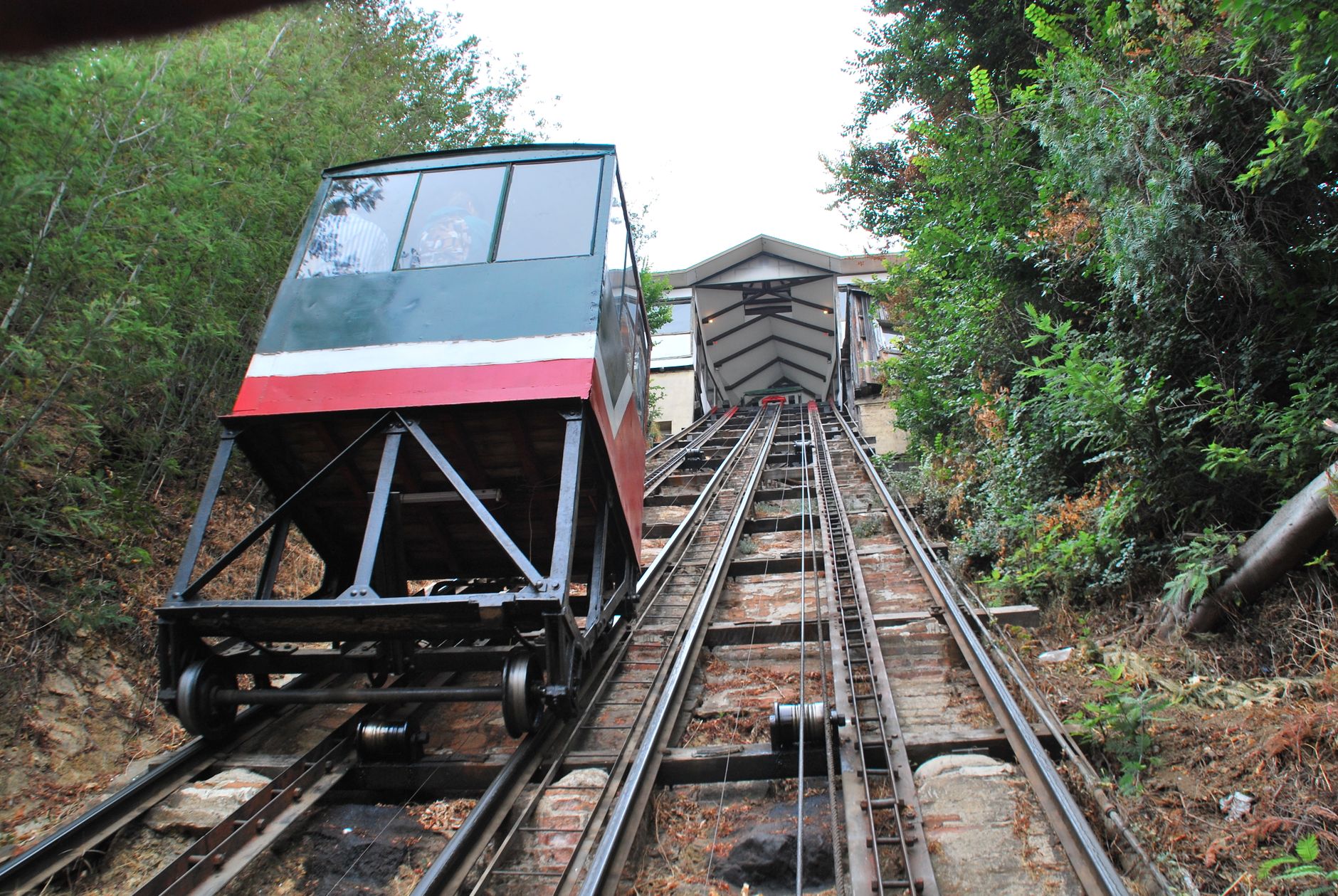 Cable car and funicular up to Monserrate