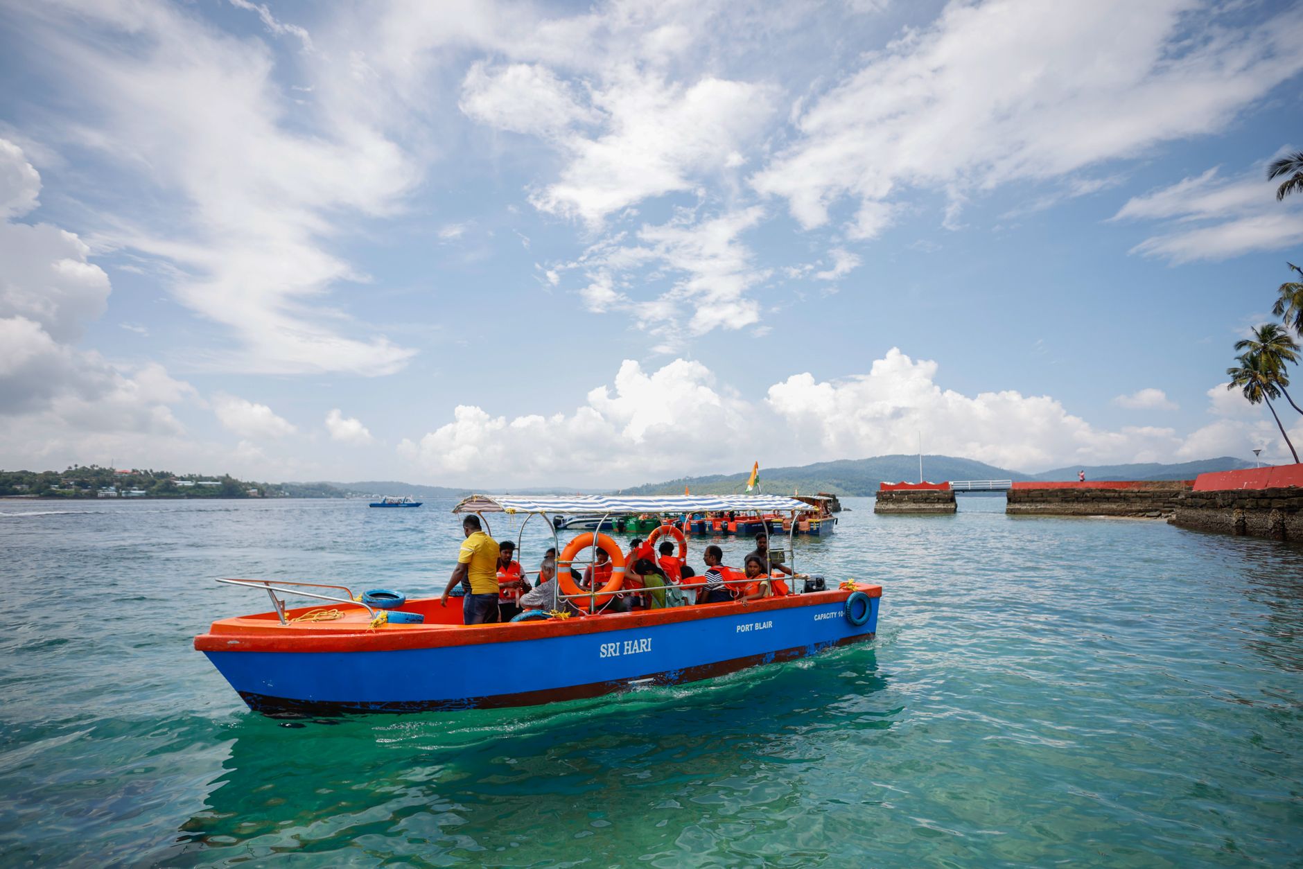 Boat trip to the Rosario Islands
