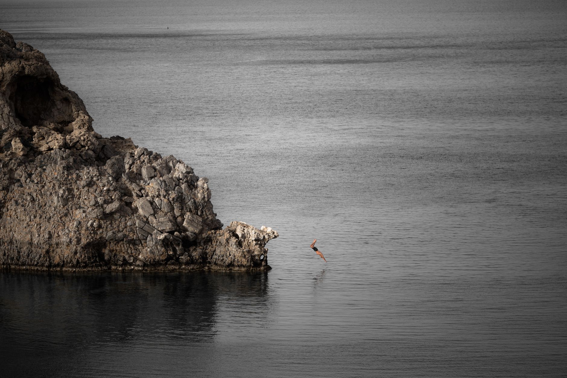 Cliff divers of Mazatlán