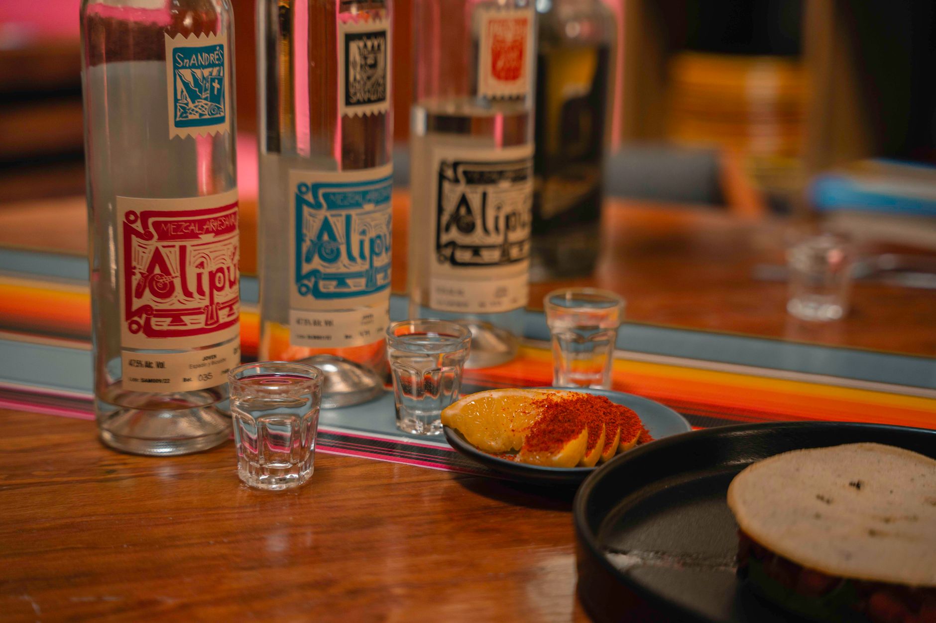 Mezcal tastings at local palenques