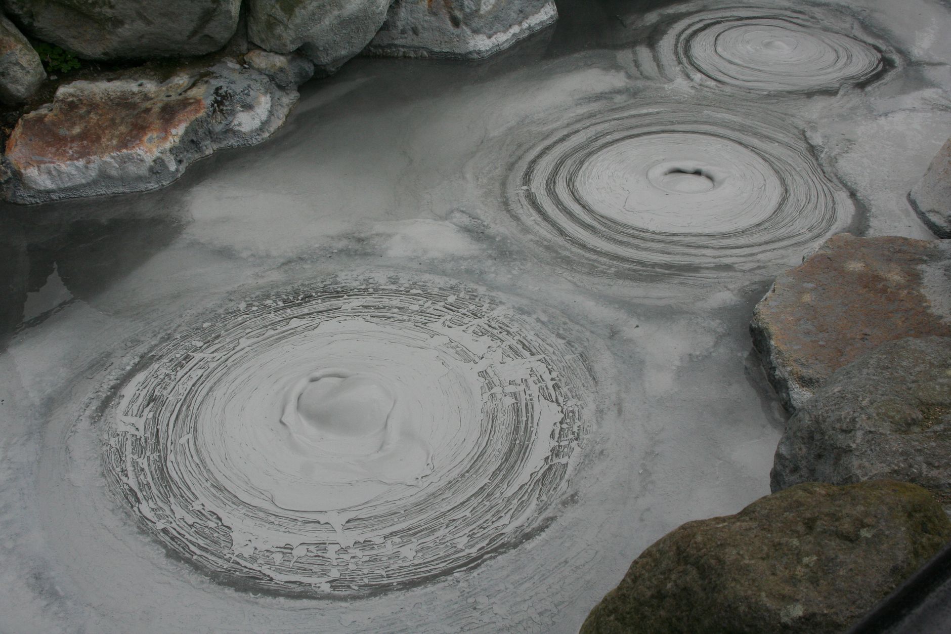 Mud baths at Sulphur Springs