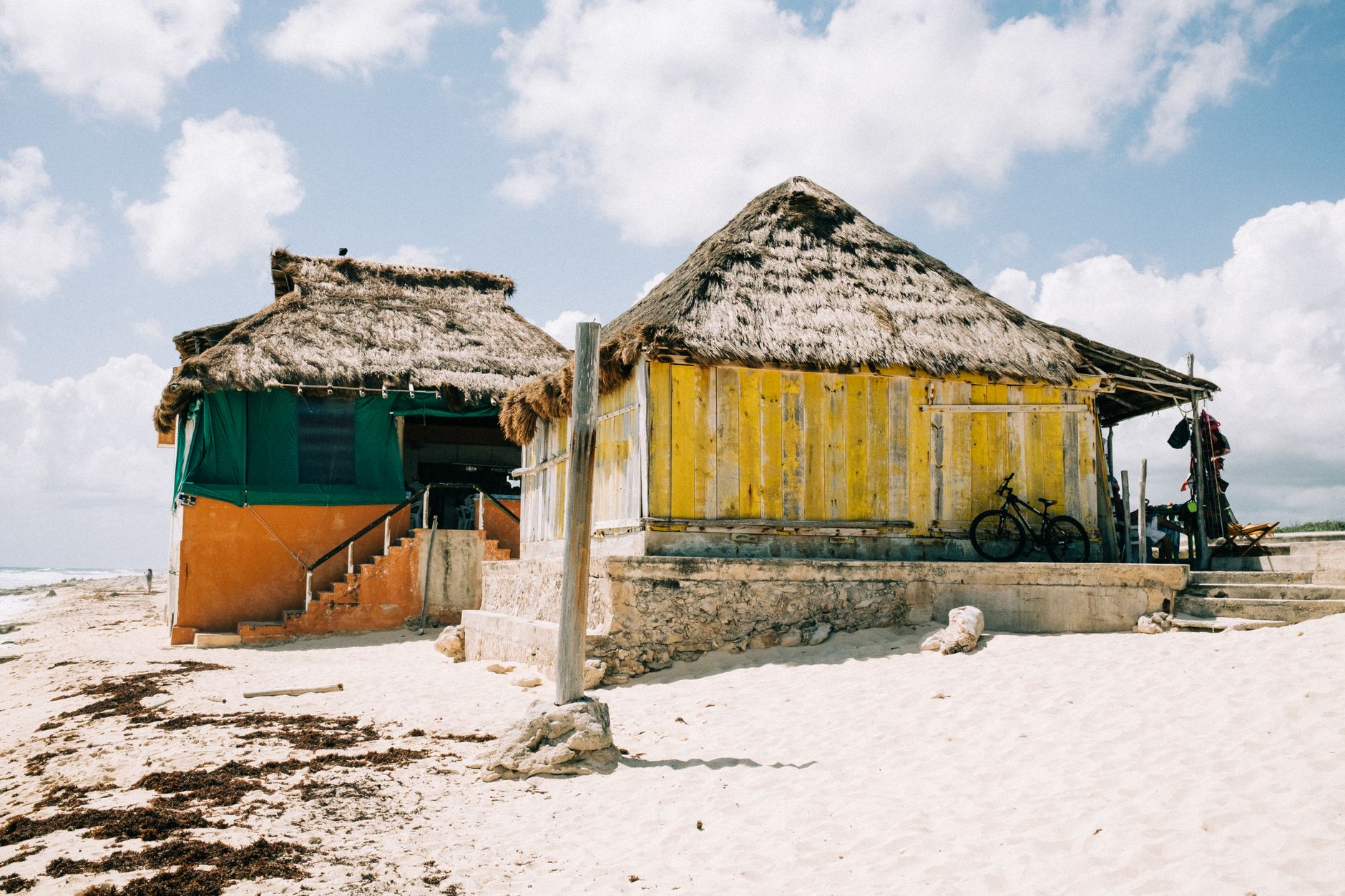 Beachfront conch shack dinners
